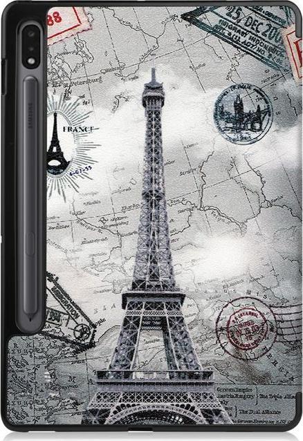Actual product image MU Style Triple folding cover with pattern (Galaxy Tab S7)