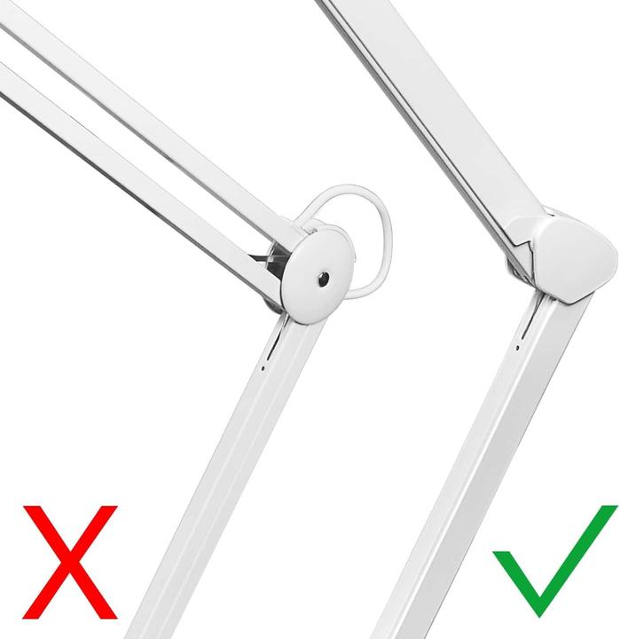 Image du produit Goobay Lampe loupe à pince à LED, 8 W (650 lm)