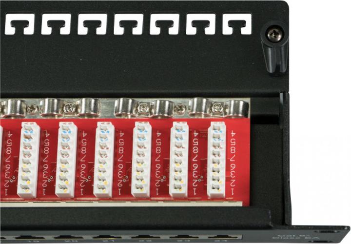 Produktbild EFB Elektronik Patchpanel STP 24x Cat., 19“ 1HE