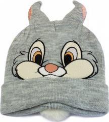 Actual product image Heroes Inc Disney - Bonnet à pompon Gris Bambi Visage de Panpan