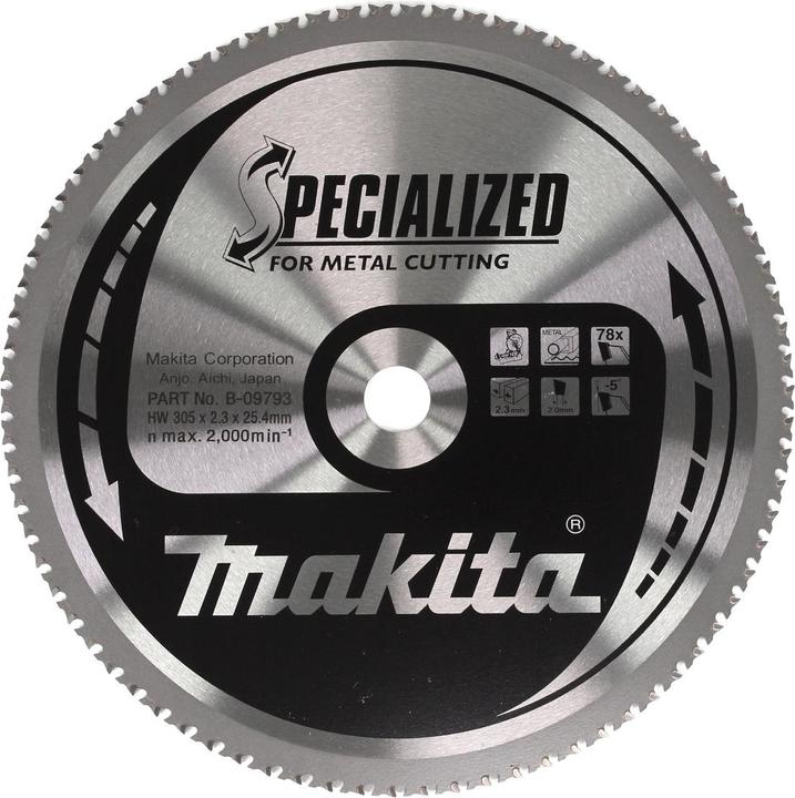 Produktbild Makita PIŁA TARCZOWA 305x25,4mm 78-ZĘBÓW