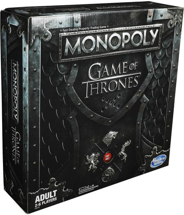 Hasbro Gaming Le jeu des trônes en situation de monopole (Français)