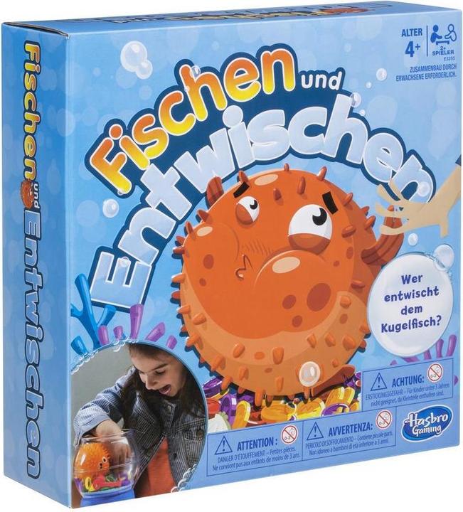 Actual product image Hasbro Gaming Blowfish Blowup (German, English, French)