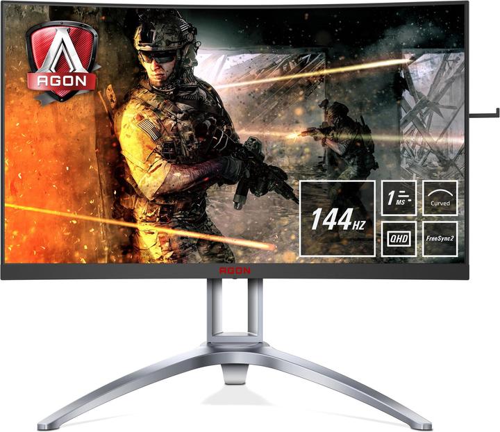 Actual product image AOC AG273QCX AGON (2560 x 1440 pixels, 27")