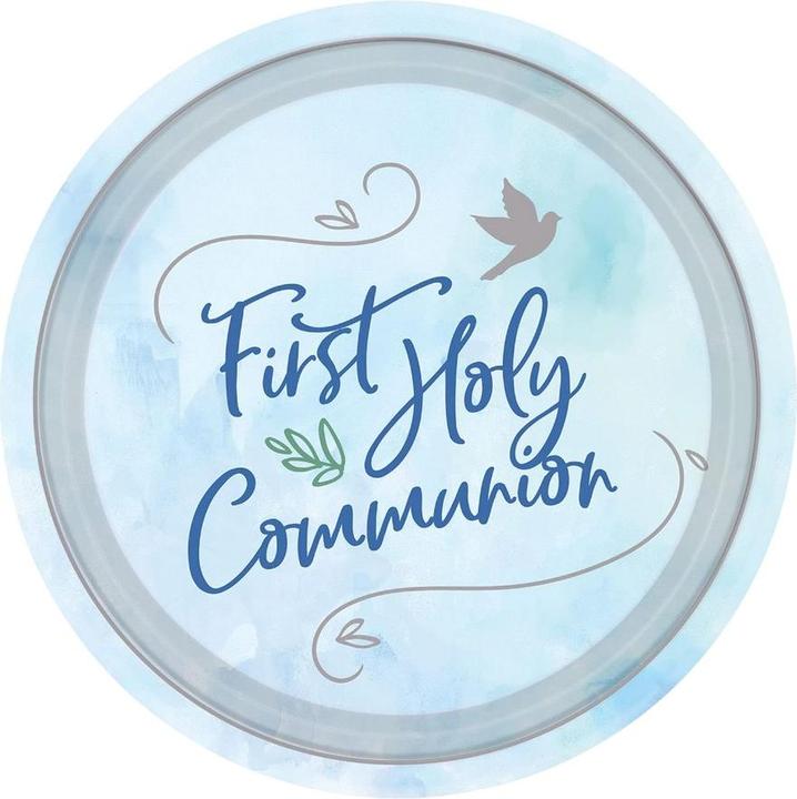 Image du produit Amscan - Assiettes jetables FIRST HOLY COMMUNION (8 x)