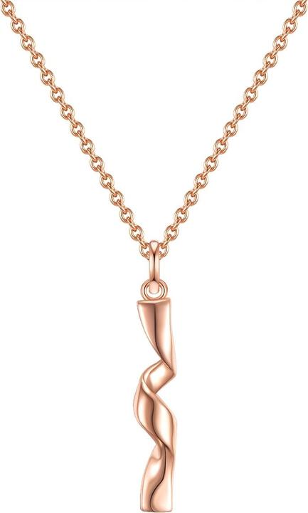 Immagine prodotto Glanzstücke München Catena da donna in argento rosa 40,0 cm + 5,0 cm di estensione - 31976 (Argento, 40 - 45 cm)