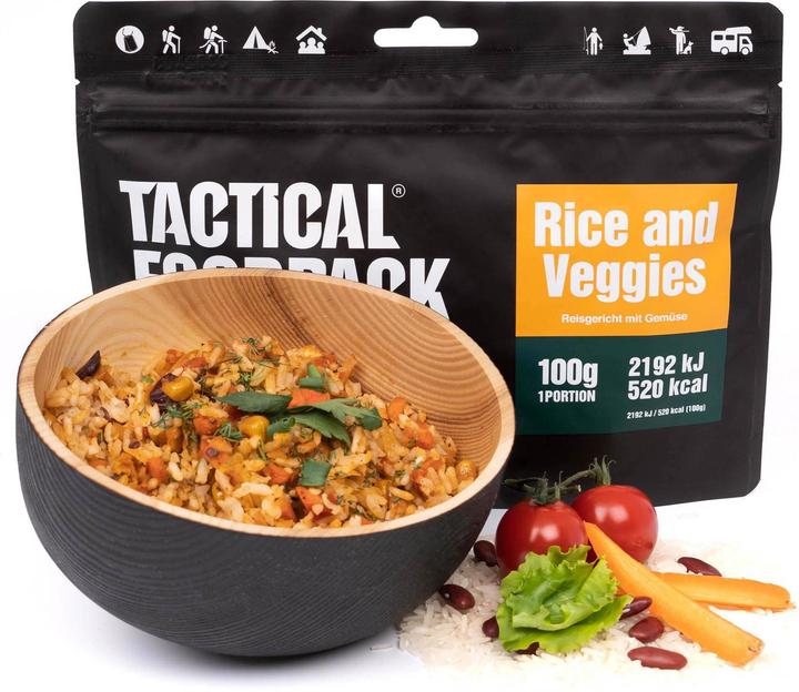 Image du produit Tactical Foodpack Riz et légumes (100 g)