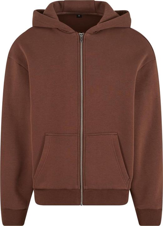 Build Your Brand Hoodie mit durchgehendem Reissverschluss