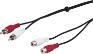 Actual product image Goobay Stereo extension cable 2x RCA (1.50 m, Extension)