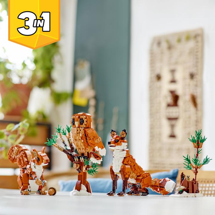 Actual product image LEGO Forest animals: Red fox (31154, LEGO Creator Expert)