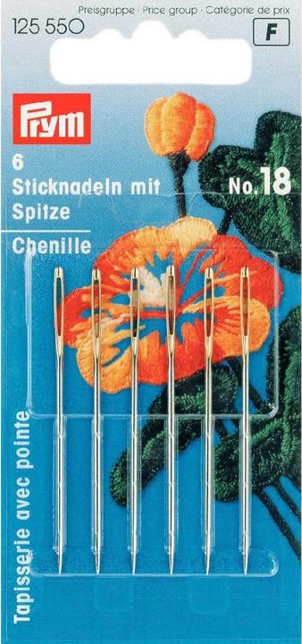 Image du produit Prym Aiguilles à broder avec de la dentelle