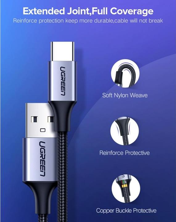Immagine prodotto Ugreen USB C - USB A (1 m, USB 2.0)