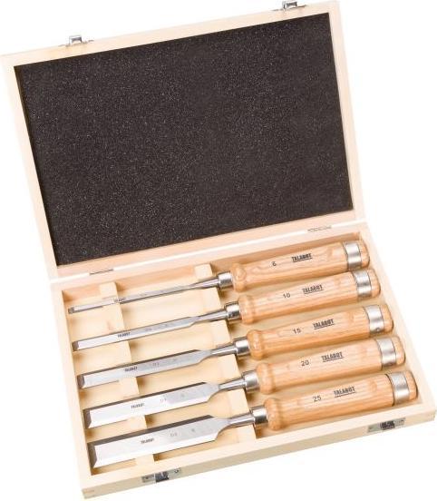 Image du produit Peddinghaus Jeu de ciseaux à bois Talabot 5 pcs. Coffret en bois (20 mm)