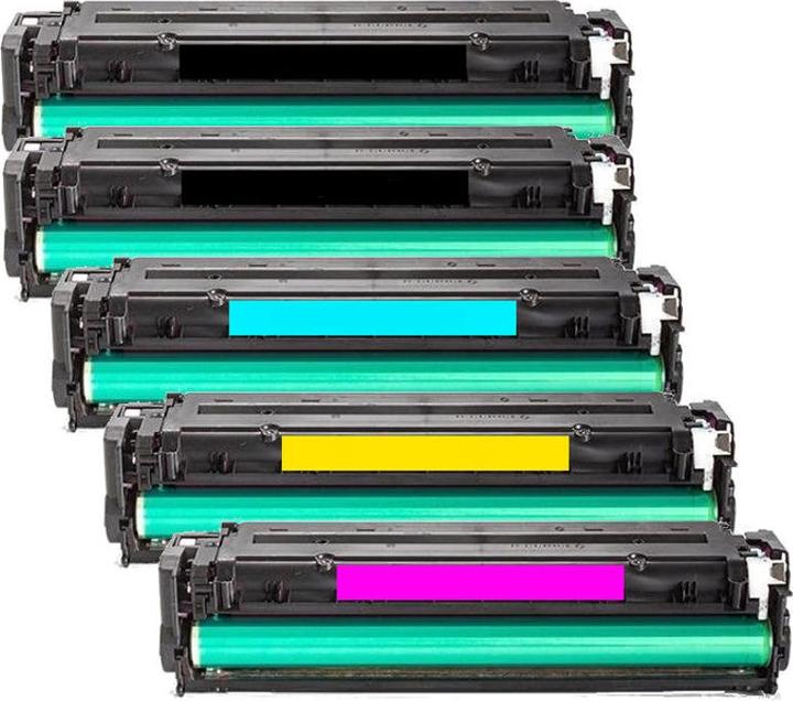 Actual product image Hermex Compatible toner for HP LaserJet Pro CP1522n (M, C, FC, Y)