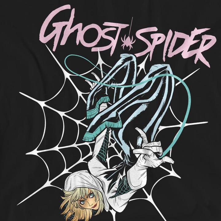 Immagine prodotto Spiderman Maglietta Ragno Fantasma Rete di Neon Adulto Unisex (S)