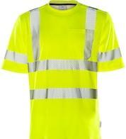 Actual product image Fristads High visibility T-shirt ladies 7458 THV, yellow, size 3XL (XXL)