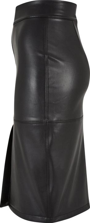 Actual product image Urban Classics Ladies Synthetic Leather Pencil Skirt (M)