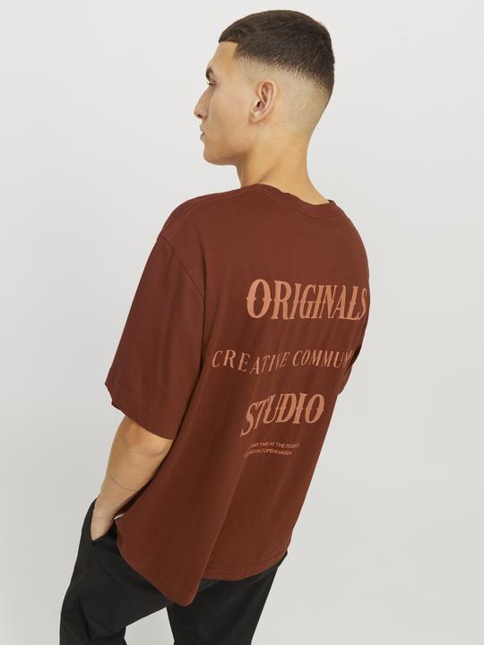 Actual product image Jack & Jones Joraustin Font Tee Ss C.N Styd Aw24 (XL)
