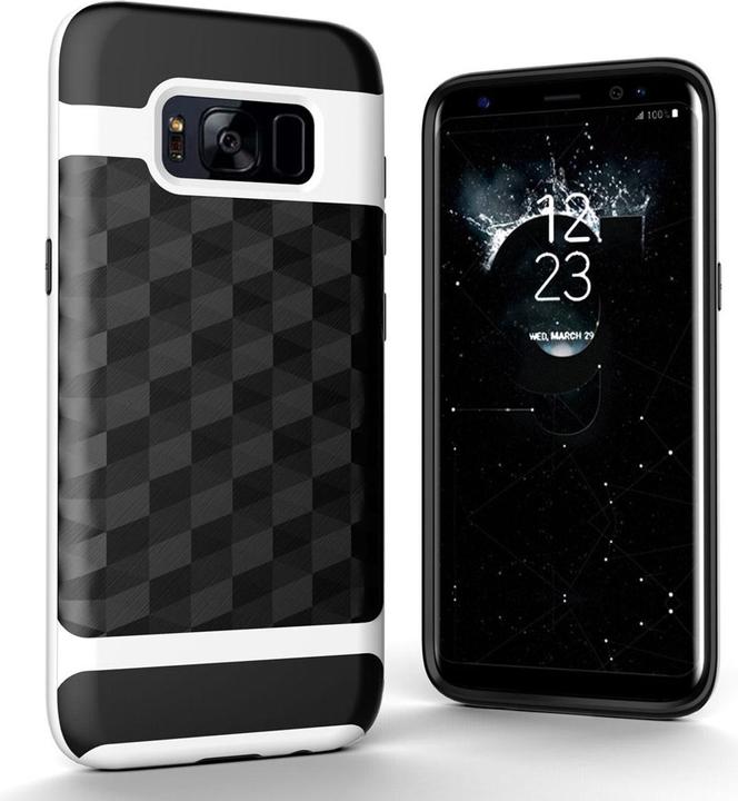 Produktbild König Design Handyhülle für Samsung Galaxy S7 Schutzcase Backcover Bumper Etuis Rahmen Weiss (Samsung Galaxy S7)