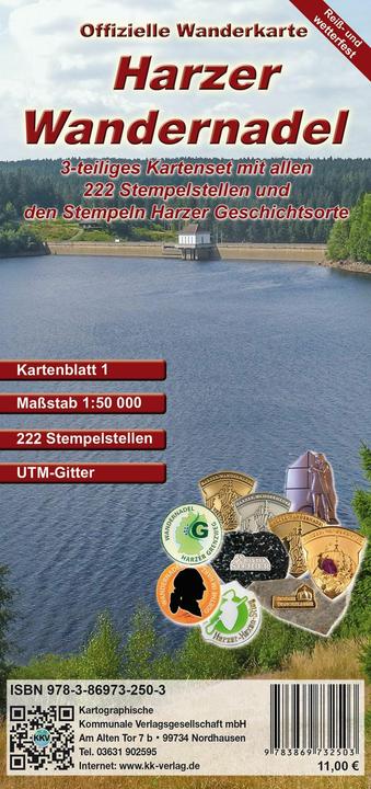 Actual product image Harz Hiking Pin