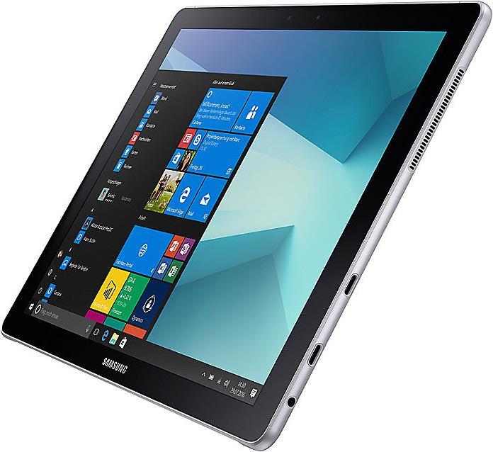 Actual product image Samsung Galaxy Book W728 (4G, 12", 256 GB, Black)