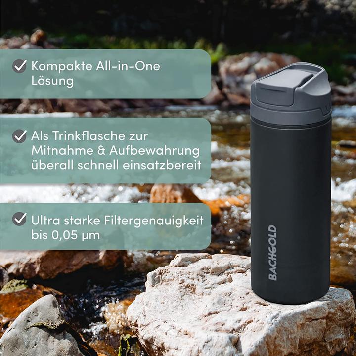 Immagine prodotto Bachgold Wasserfilter Flasche (0.65 l)