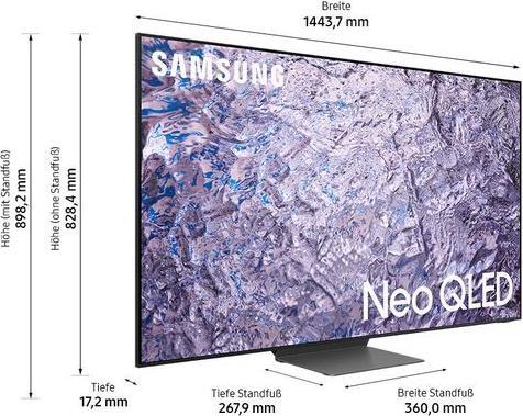 Produktbild Samsung QE65QN800C (65", QN800C, NeoQLED, 8K, 2023)