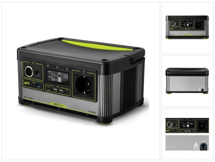 Image du produit Goal Zero Yeti 500X (505 Wh, 5.85 kg)