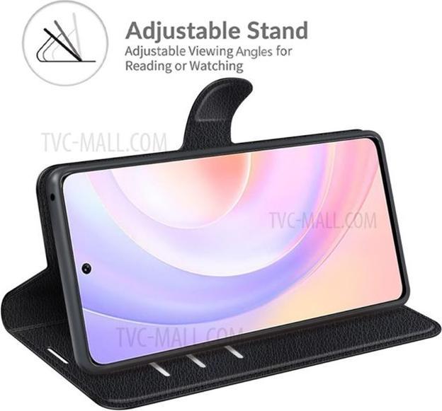 Actual product image MU Classic Litchi Leather Bookcover Series (Huawei Nova 9 SE)