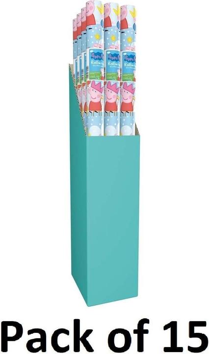 Produktbild Peppa Pig Gift Wrap (Pack of 15) (Geschenkpapier)