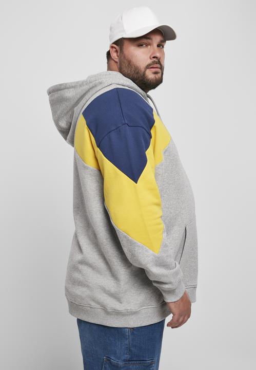 Actual product image Urban Classics Oversize 3-Tone Hoody (XXL)