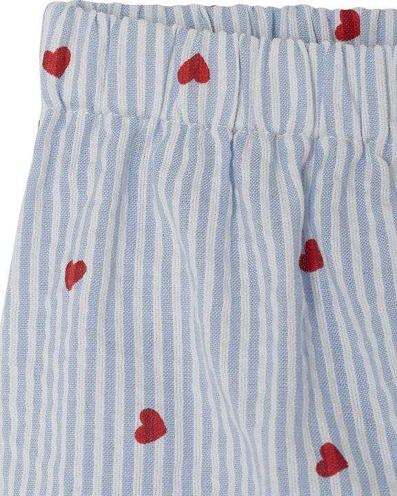 Image du produit Vertbaudet Ensemble bébé en seersucker : robe, short & serre-tête (74)