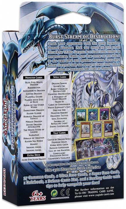 Produktbild Yu-Gi-Oh Structure Deck: Blue-Eyes White Dragon (Englisch, Deck)