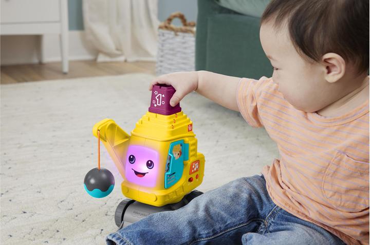 Image du produit Fisher-Price Count & Stack Crane- (D, F, I, E)