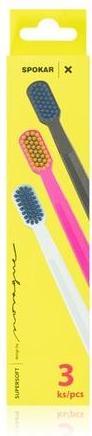 Actual product image Spokar Supersoft Toothbrush Ultra Soft 3 pcs (Soft, 3 x)