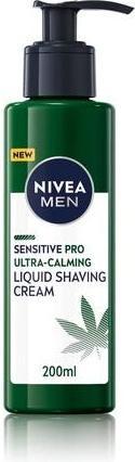 Image du produit NIVEA MEN Hommes Sensitive Pro Crème à raser liquide ultra-calmante 200Ml (200 ml, Crème à raser)