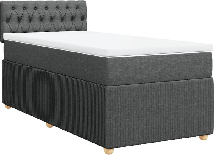 Produktbild VidaXL Bo x springbett mit Matratze 140 x 200 cm Stoff (140 x 200 cm)