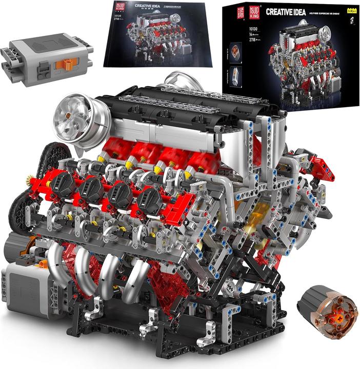 Mould King F488 V8-Motor
