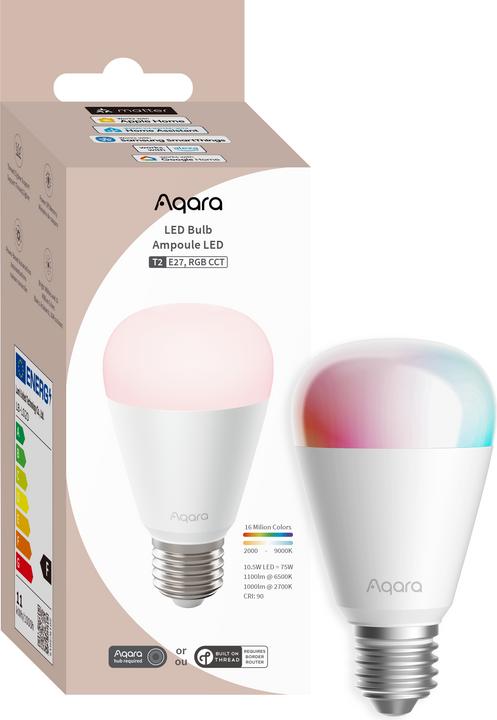 Produktbild Aqara Smarthome (E27, 1.50 W, 1100 lm, 1 x, F)