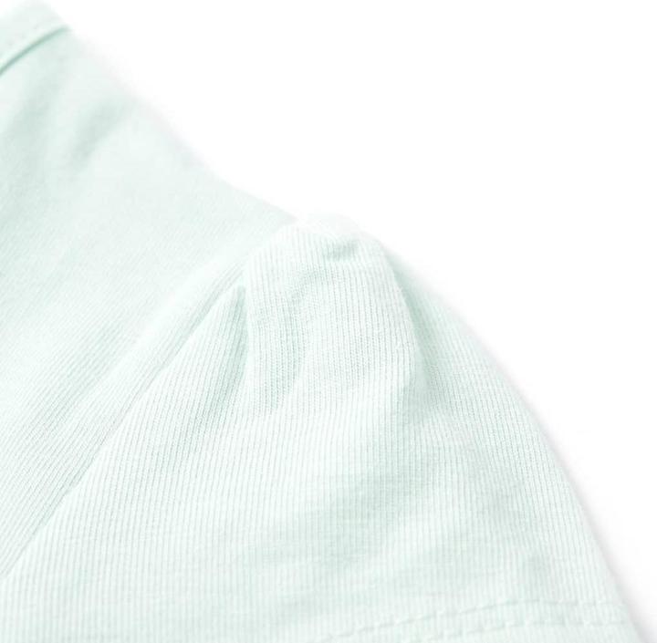 Immagine prodotto VidaXL Maglietta per bambini Verde menta chiaro 104,Materiale: 95 (104)