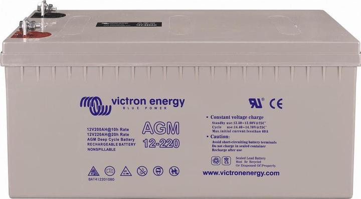 Victron Energy Batterie Deep Cycle (12 V, 220 Ah)