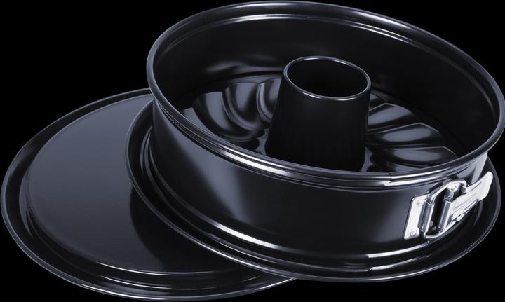 Produktbild Städter Springform Emaille Flachmit Rohrboden ø 26x7 cm Black Edition (26 cm)