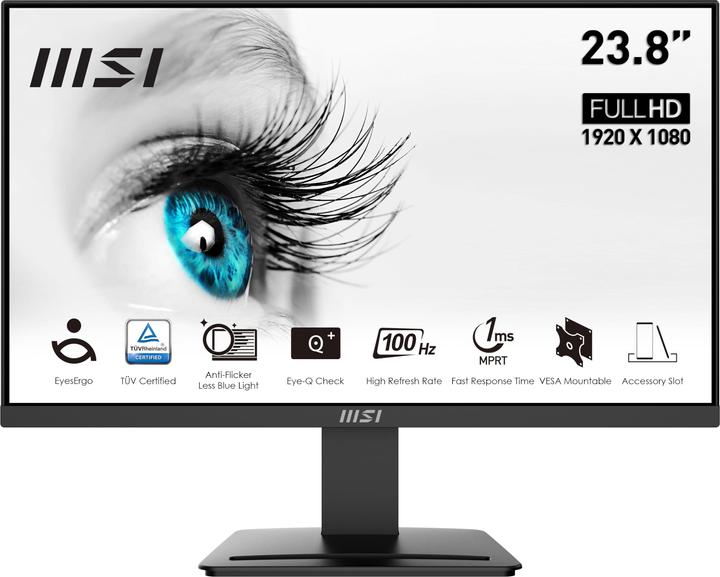 Actual product image MSI PRO MP2412DE (1920 x 1080 pixels, 23.80")