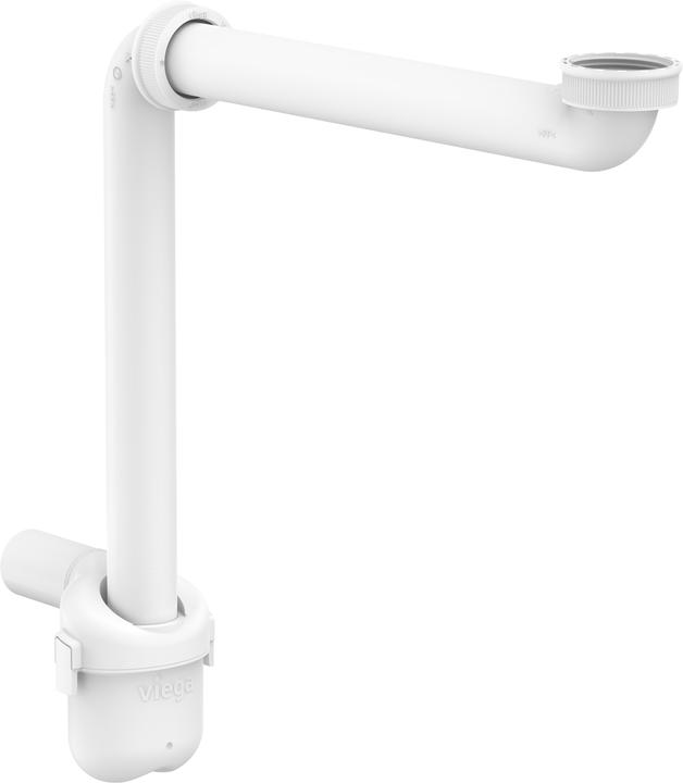 hansgrohe Raumsparsiphon, für Waschtische, 50mm, 54235000 (Waschmaschinen-Siphon)
