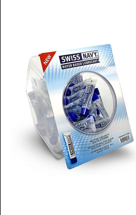 Productafbeelding Swiss Navy Premium glijmiddel op waterbasis - 10ml/50st Fishbowl (10 ml)