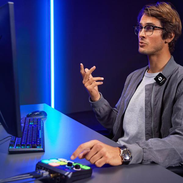 Produktbild RØDE X Rode Streamer X Interface mit WIME-TX Mikrofon (Studio- und Livemixer)
