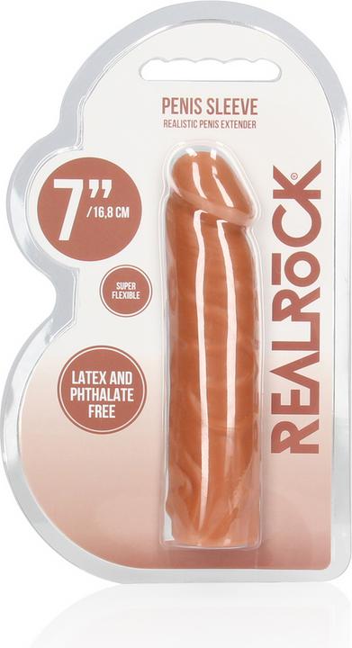 Actual product image RealRock Penis Sleeve 7"