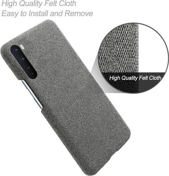 Produktbild MU Style Hardcase mit Stoffrückseite (OnePlus Nord)