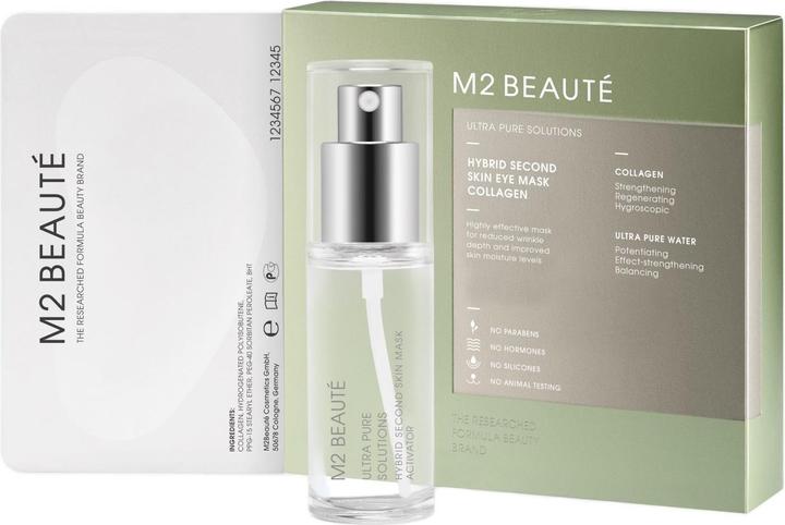 M2 Beauté Ultra Pure Solutions Hybrid Second Eye Mask Collagen (30 ml)