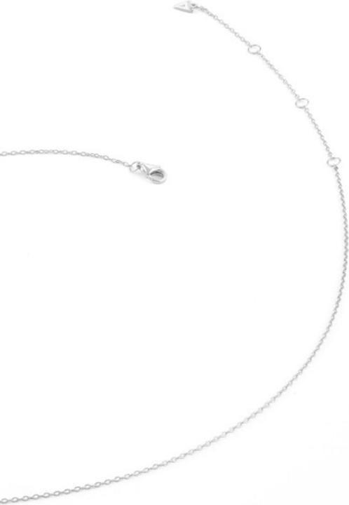 Produktbild Guess 16-18" JARDIN DROP & CRYS NK Halskette (Silber 925, 41 cm)